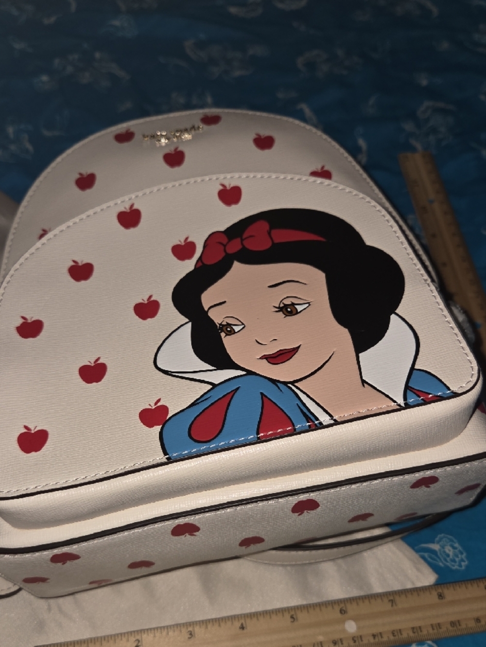 kate spade White Snow White Apple Mini Backpack - Picture 4 of 10